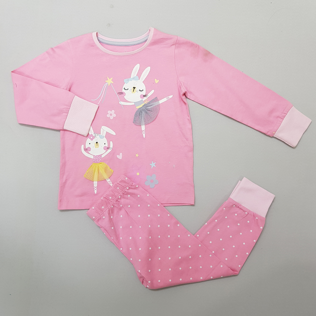 ست دخترانه 20588 سایز 2 تا 9 سال مارک Mothercare   *