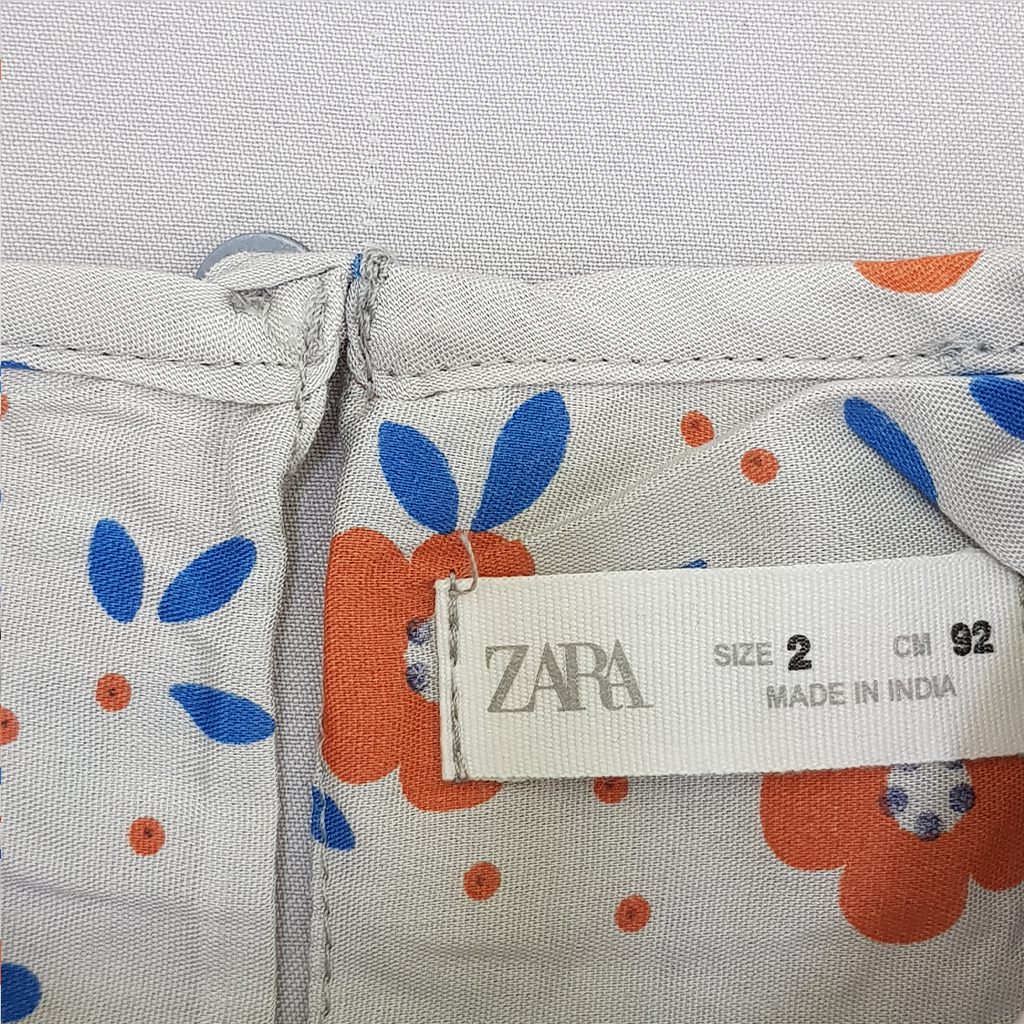 سارافون دخترانه 21436 سایز 2 تا 12 سال مارک ZARA   *