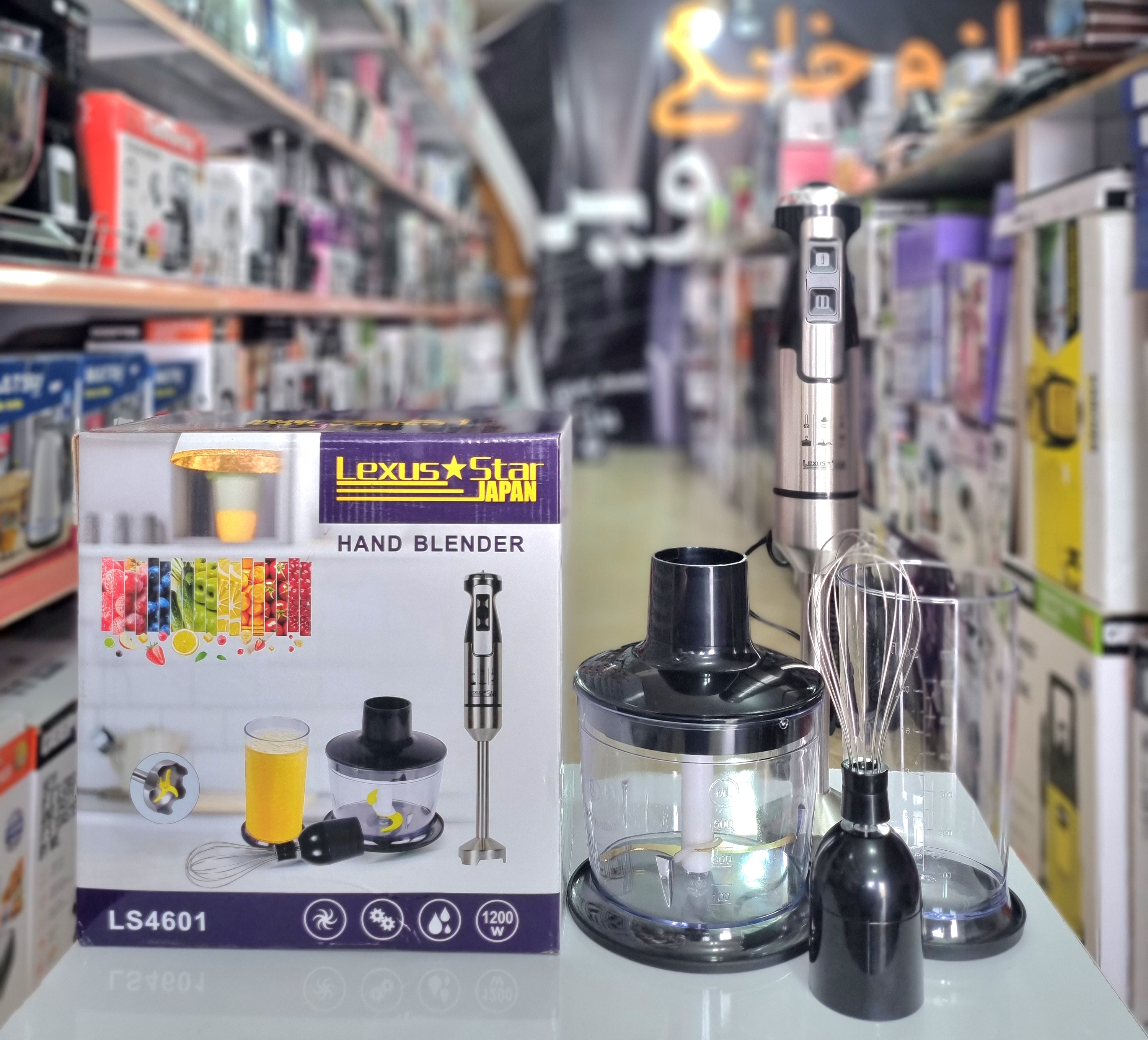 گوشتکوب 4 کاره لکسوس استار ژاپن مدل LS45601 کد 802103