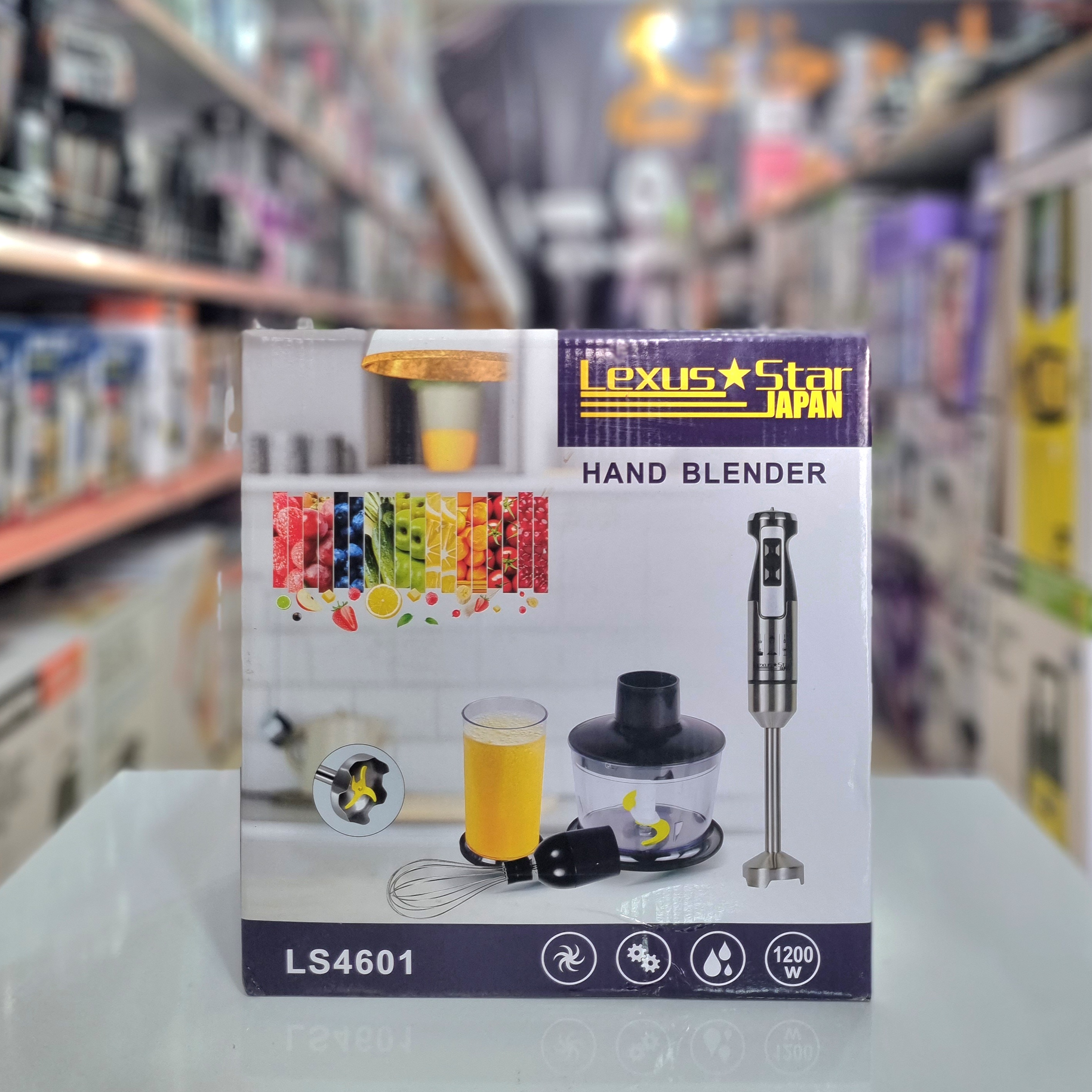 گوشتکوب 4 کاره لکسوس استار ژاپن مدل LS45601 کد 802103