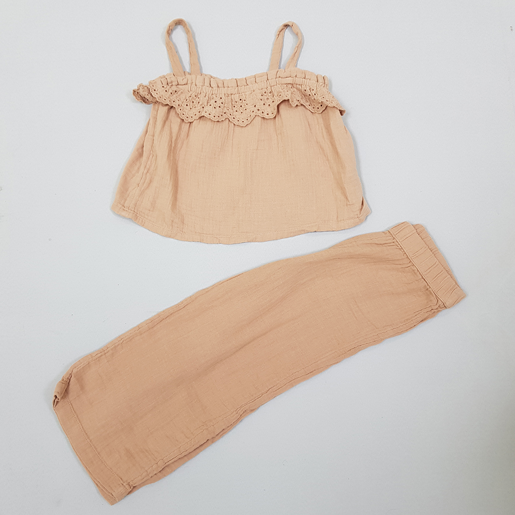 ست دخترانه 21558 سایز 1.5 تا 10 سال مارک H&M