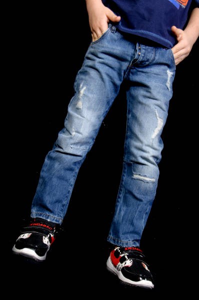 شلوار جینز پسرانه 150072 سایز 7 تا 13 سال مارک DENIMCO محصول بنگلادش