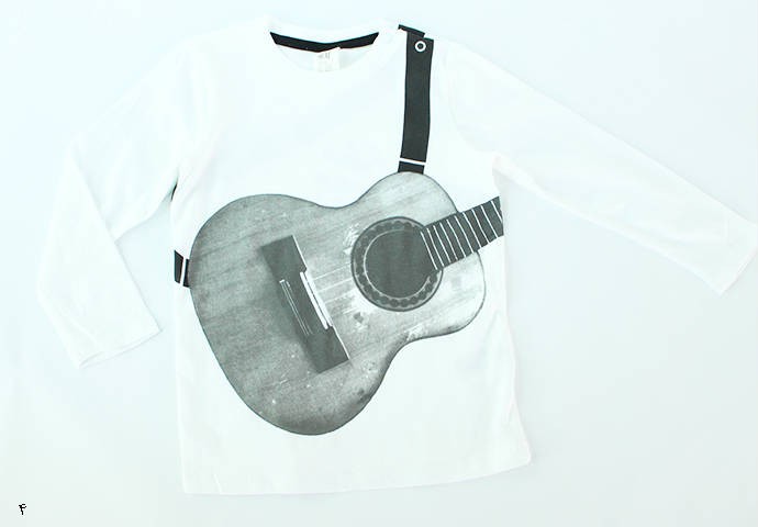 تی شرت پسرانه 100319 سایز 1.5 تا 10 سال مارک H&M محصول بنگلادش