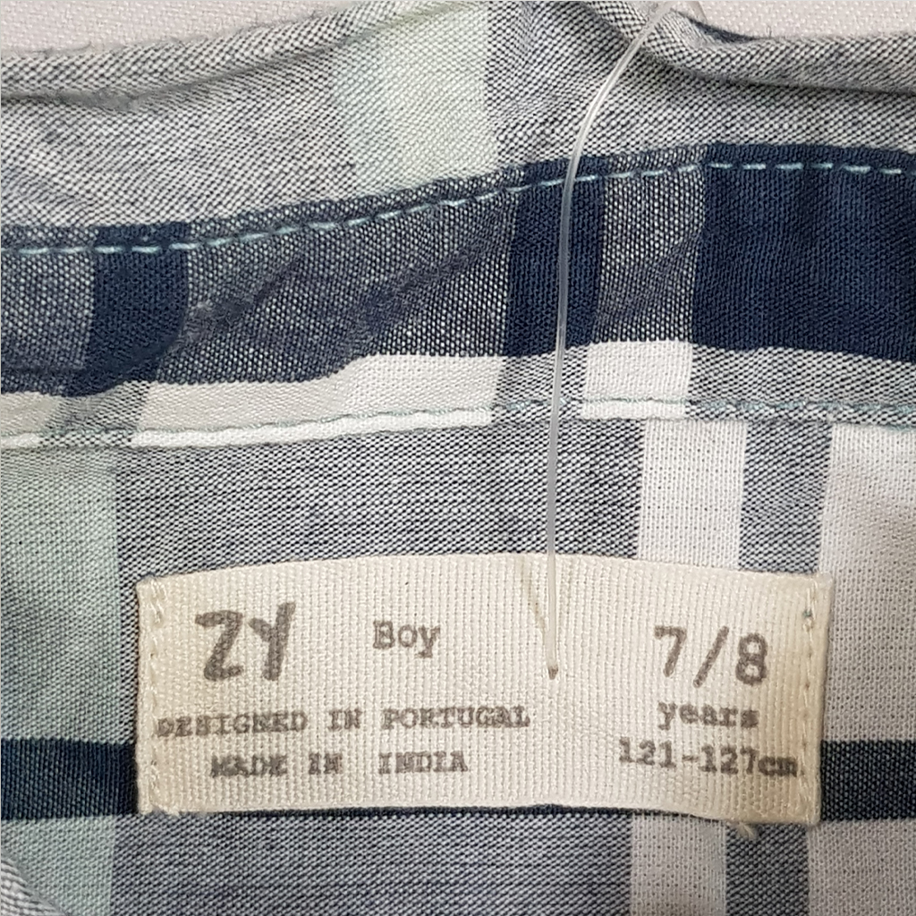 پیراهن پسرانه 23635 سایز 4 تا 12 سال کد 35 مارک ZY