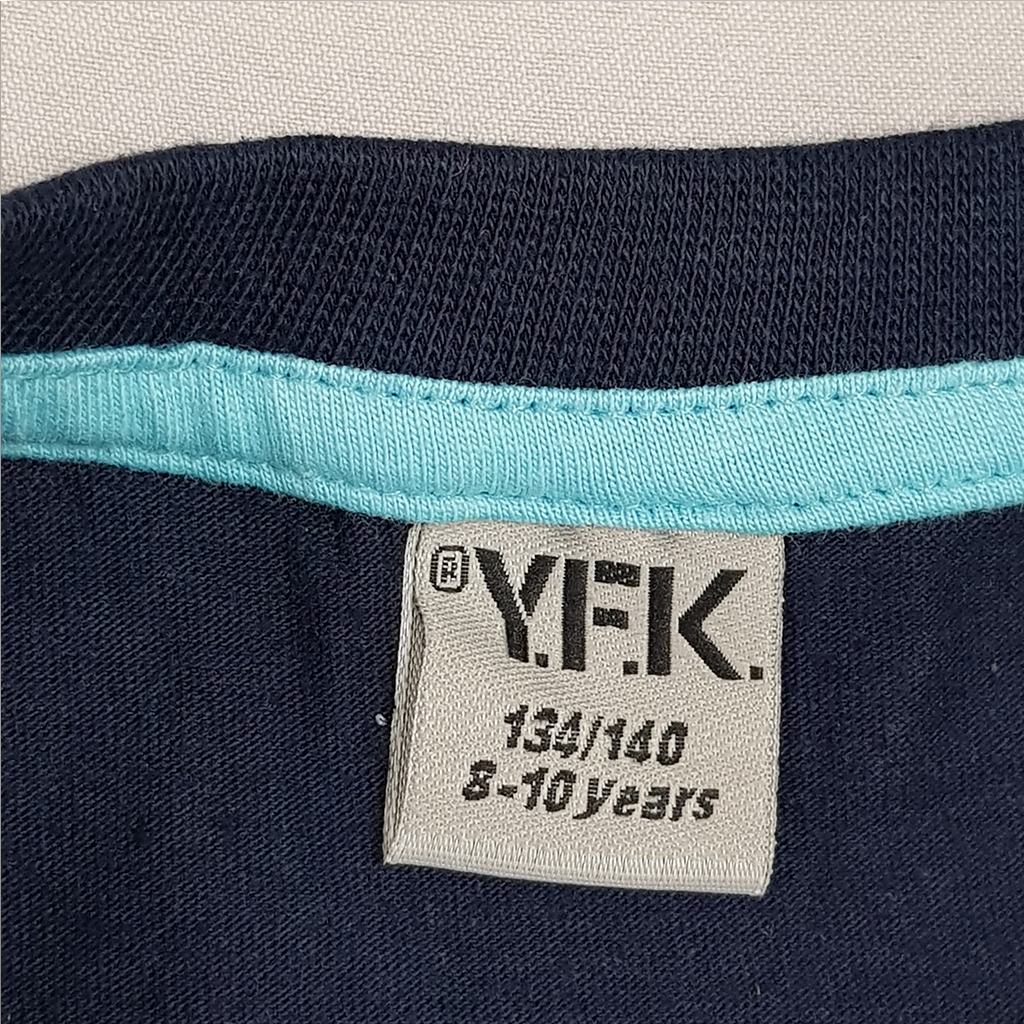 تی شرت پسرانه 23918 سایز 7 تا 14 سال کد 1 مارک YFK