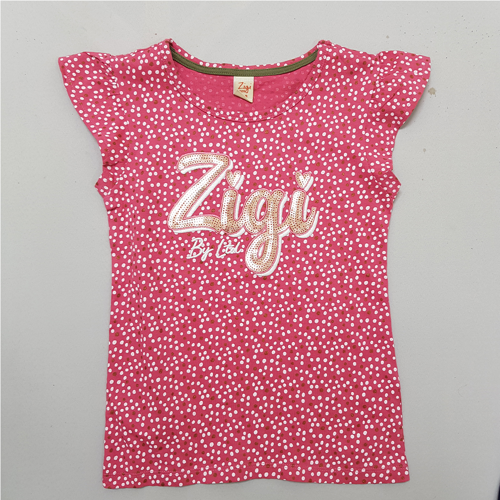 تی شرت دخترانه 23911 سایز 2 تا 9 سال مارک ZIGI