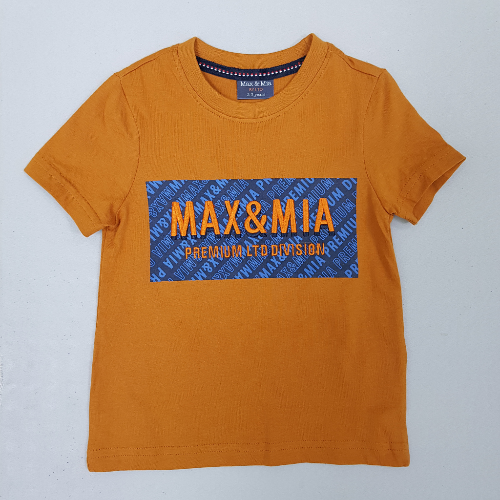 تی شرت پسرانه 23927 سایز 2 تا 9 سال مارک Max&Mia