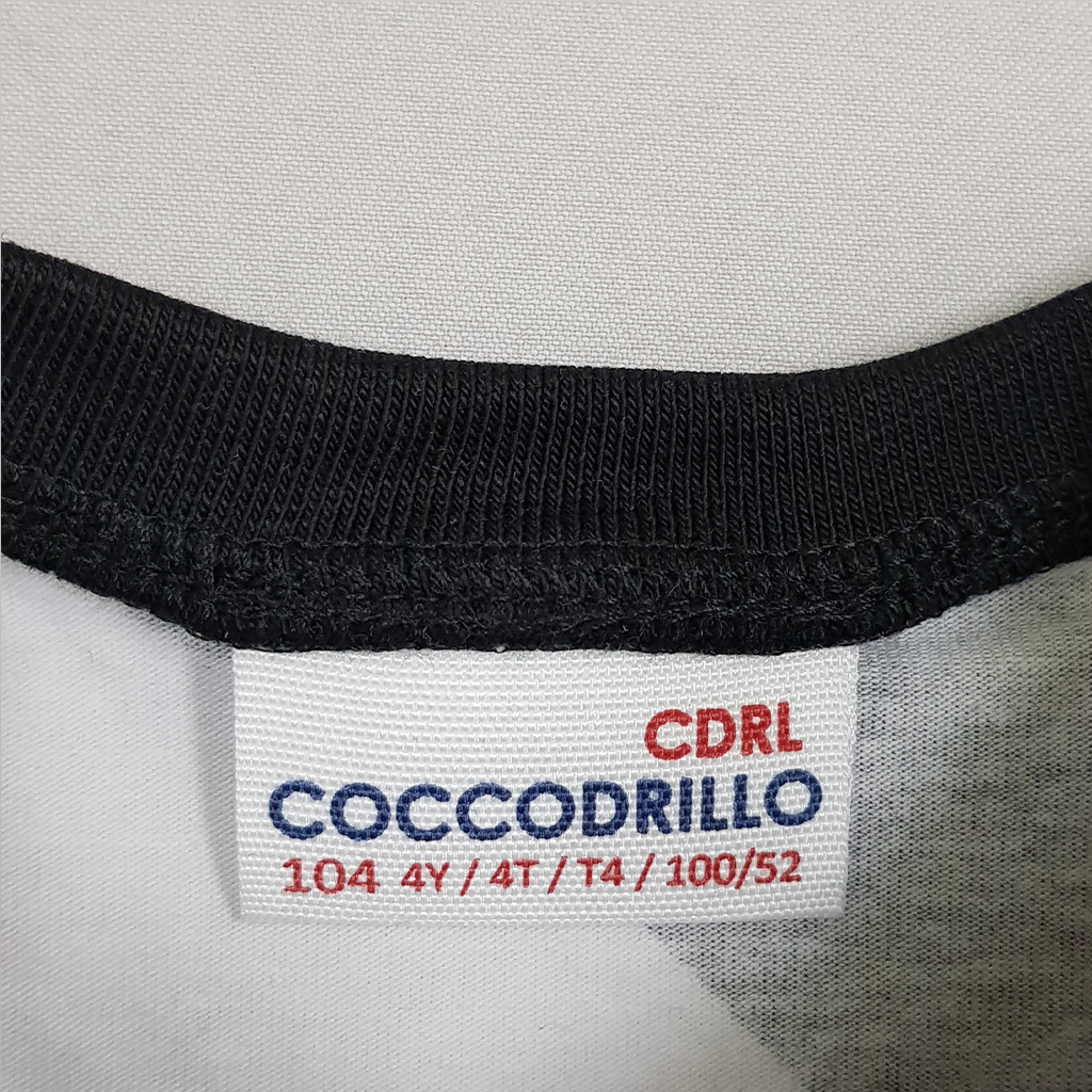 تی شرت دخترانه 23907 سایز 4 تا 7 سال مارک COCCO DRILLO