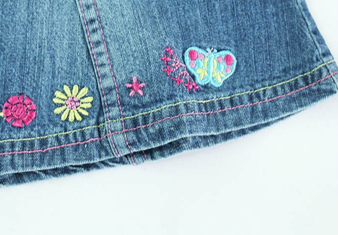 سارافون جینز دخترانه 100503 سایز 3 تا 24 ماه مارک baby pep