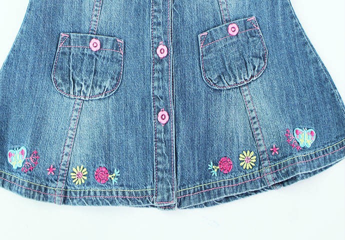 سارافون جینز دخترانه 100503 سایز 3 تا 24 ماه مارک baby pep
