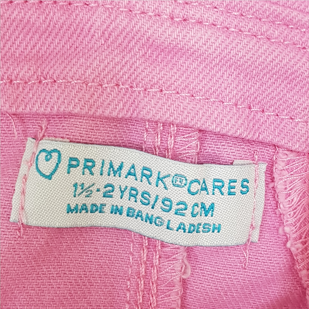 پیشبندار دخترانه 23982 سایز 1.5 تا 8 سال مارک PRIMARK   *