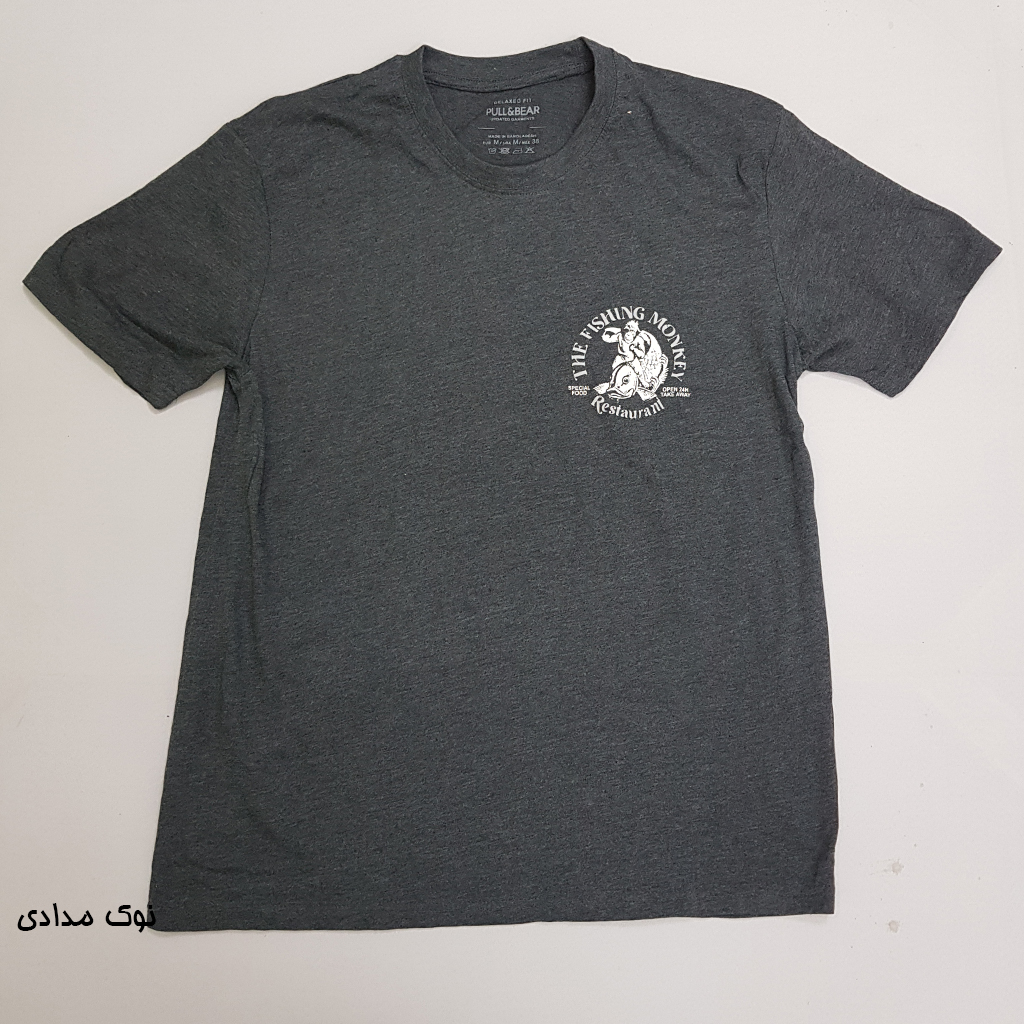 تی شرت مردانه 24030 مارک PULL&BEAR   *