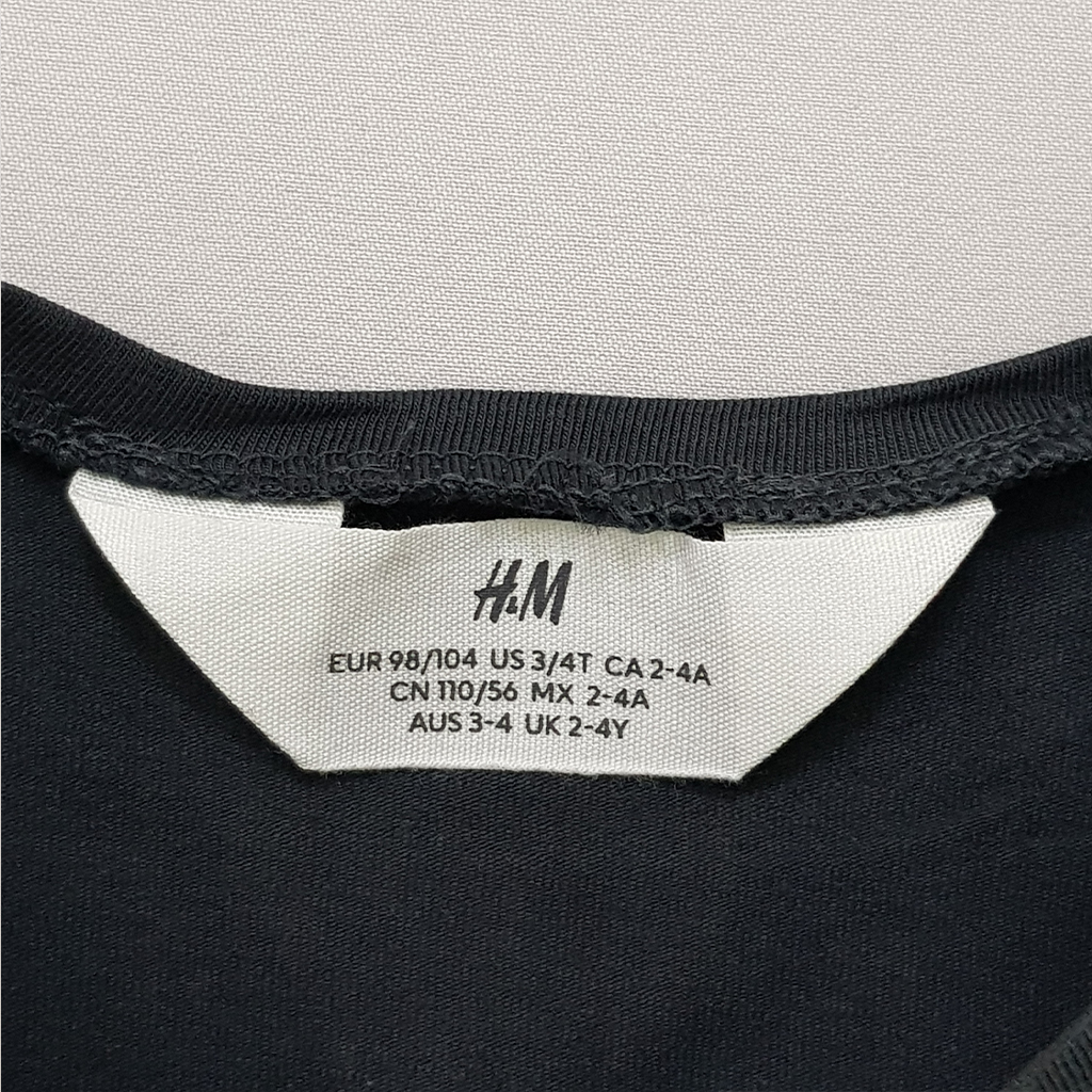 بلوز دخترانه 25491 سایز 1.5 تا 10 سال مارک H&M