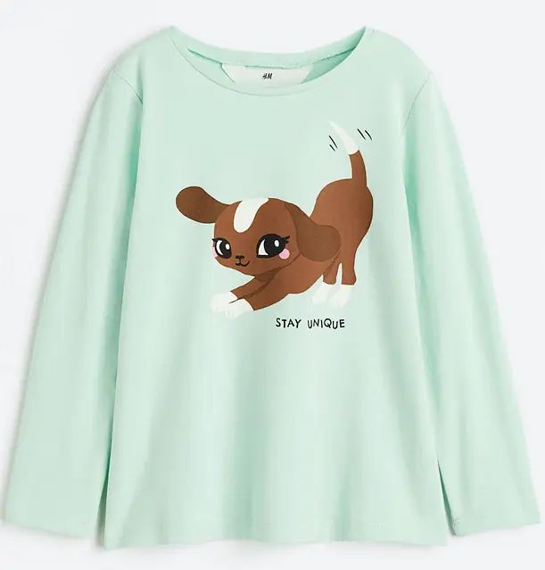 بلوز دخترانه 25494 سایز 1.5 تا 10 سال مارک H&M