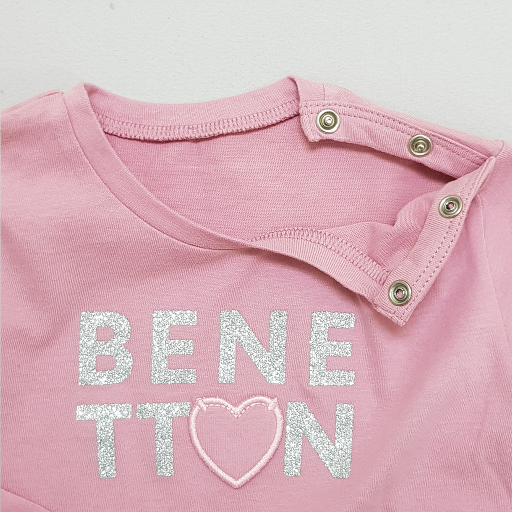 بلوز دخترانه 25579 سایز 1 تا 3 سال کد 2 مارک United of color benetton