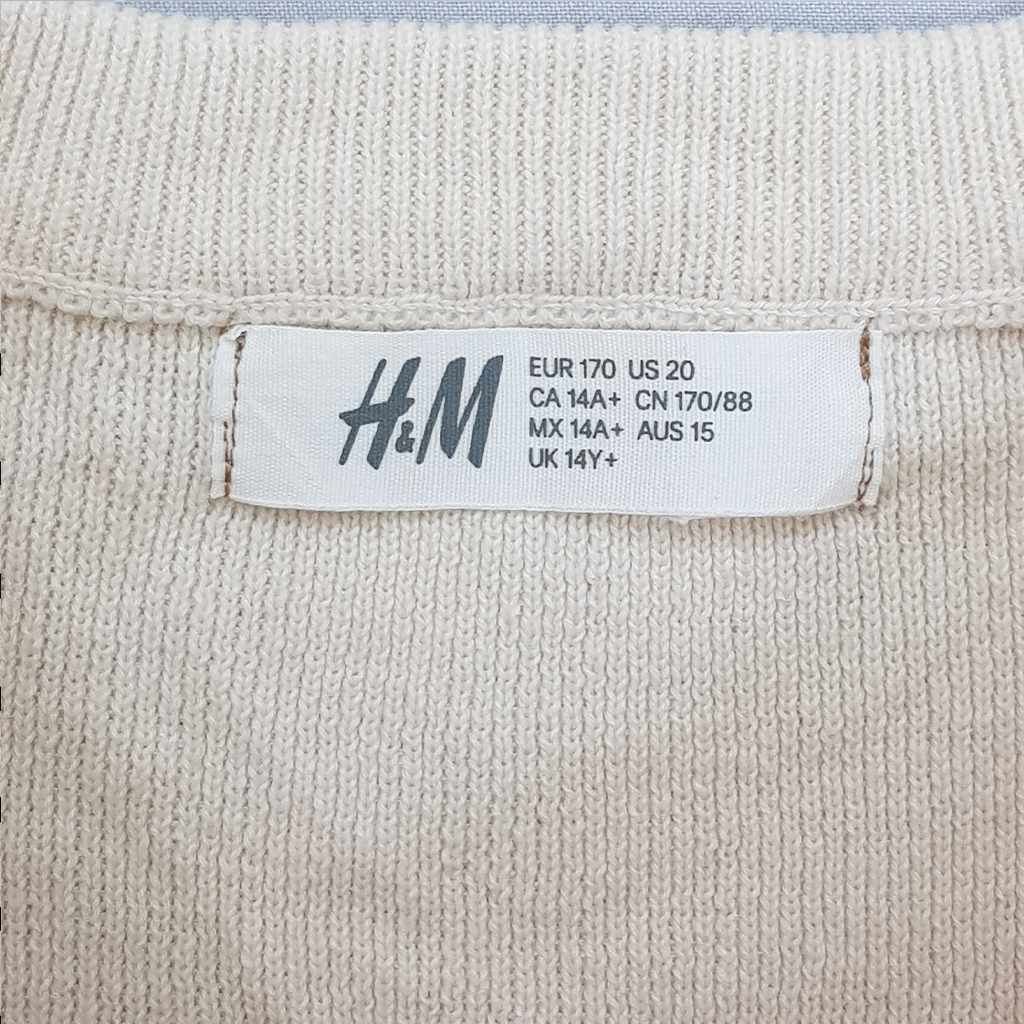 بافت پسرانه 25695 سایز 9 تا 15 سال مارک H&M