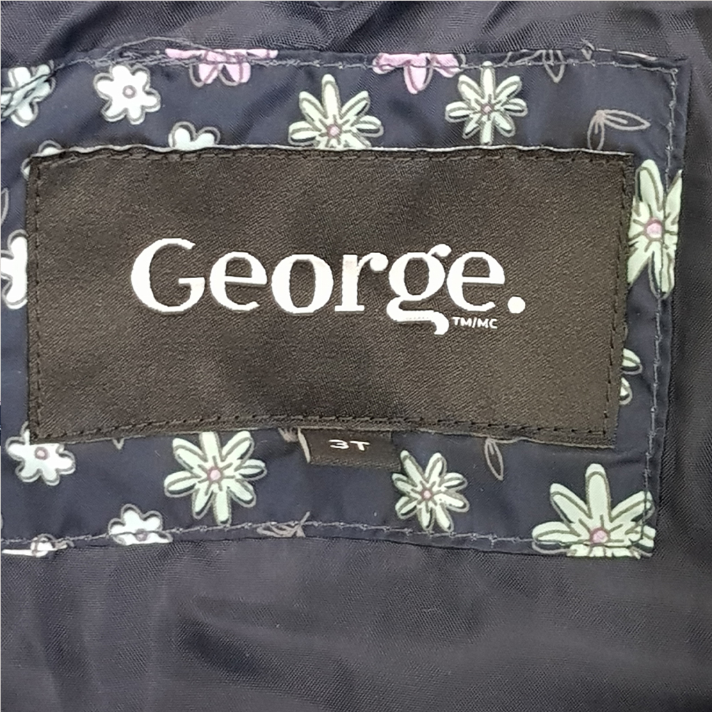 کاپشن دخترانه 25919 سایز 4 تا 16 سال کد 4 مارک GEORGE