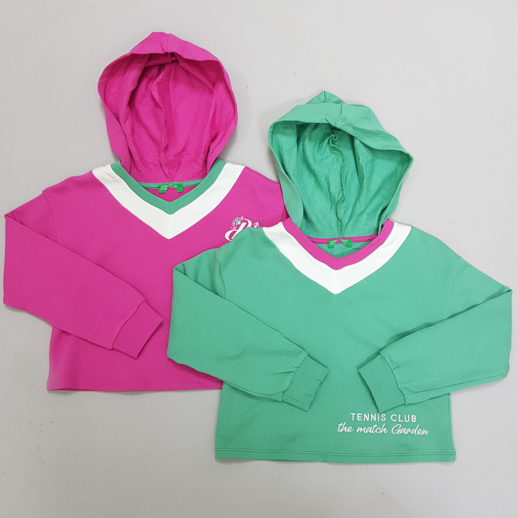 هودی دخترانه 26002 سایز 6 تا 14 سال مارک United color of benetton