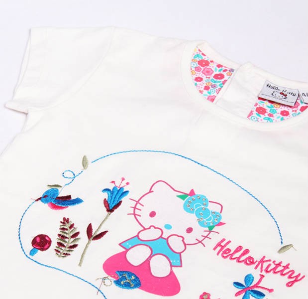 بلوز دخترانه 100670 سایز 2 تا 6 سال مارک HELLO KITTY