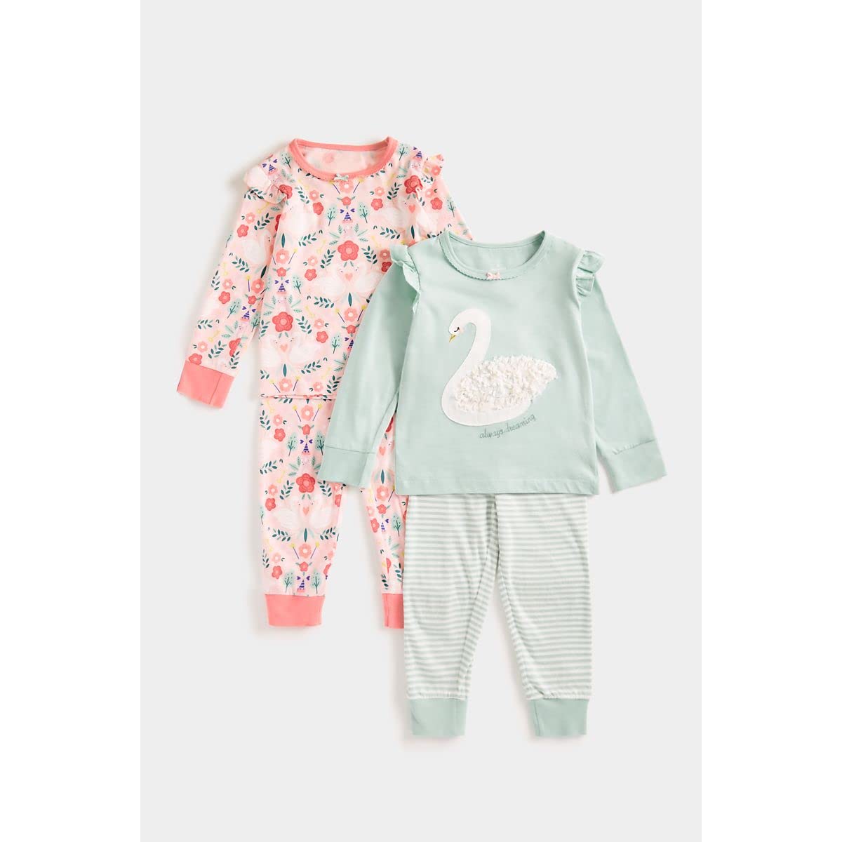 ست دخترانه 20579 سایز 2 تا 10 سال مارک Mothercare   *