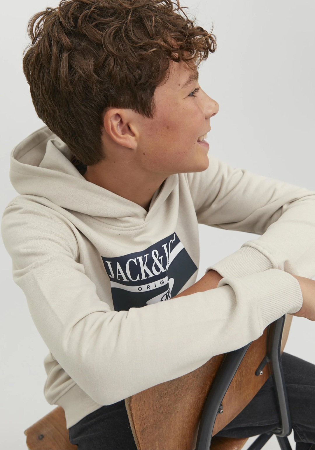 هودی پسرانه 26366 سایز 8 تا 14 سال کد 6 مارک Jack&Jones