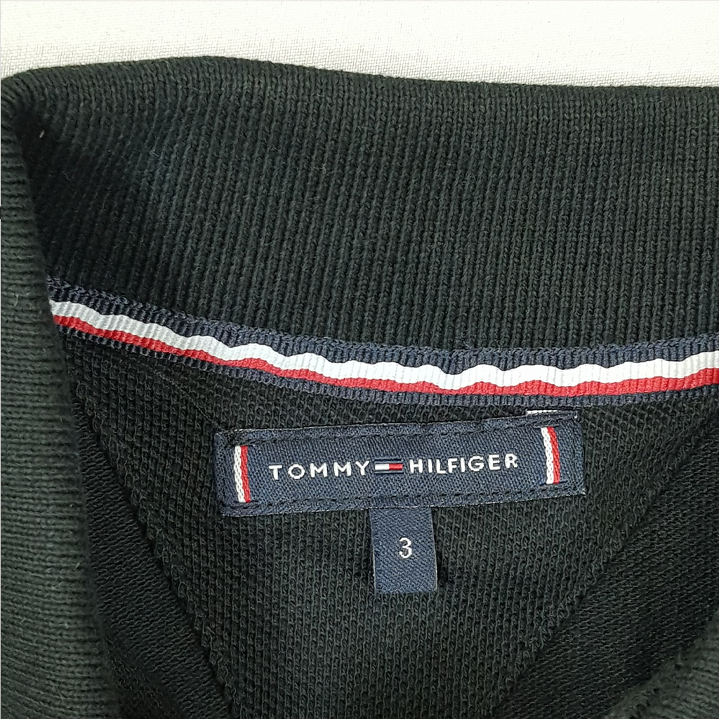 تی شرت یقه دار پسرانه 26816 سایز 3 تا 12 سال مارک TOMMY