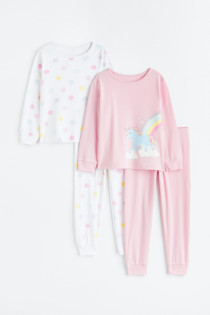 ست دخترانه 26361 سایز 3 تا 10 سال مارک H&M   *