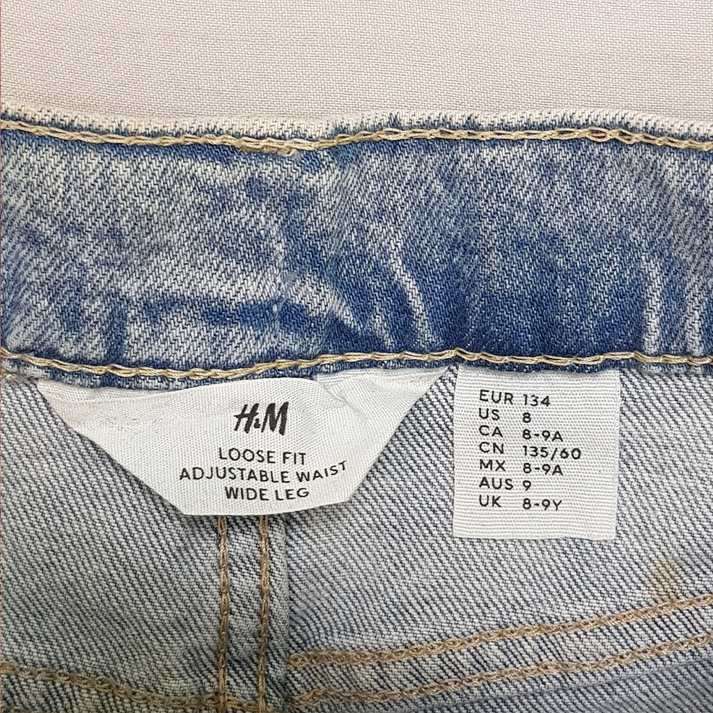 شلوار جینز دخترانه 27556 سایز 8 تا 15 سال مارک H&M