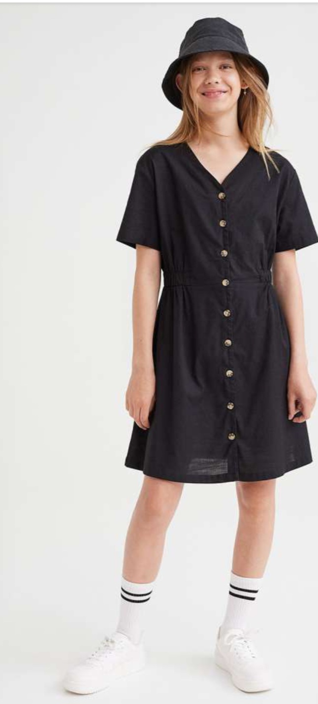 سارافون دخترانه 27482 سایز 8 تا 16 سال مارک H&M