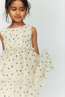 سارافون دخترانه 27724 سایز 1.5 تا 10 سال مارک H&M