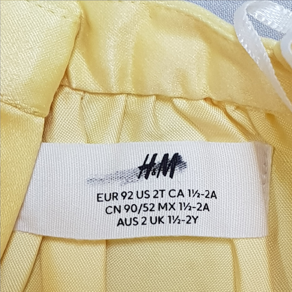 سارافون دخترانه 27722 سایز 1.5 تا 12 سال کد 2 مارک H&M