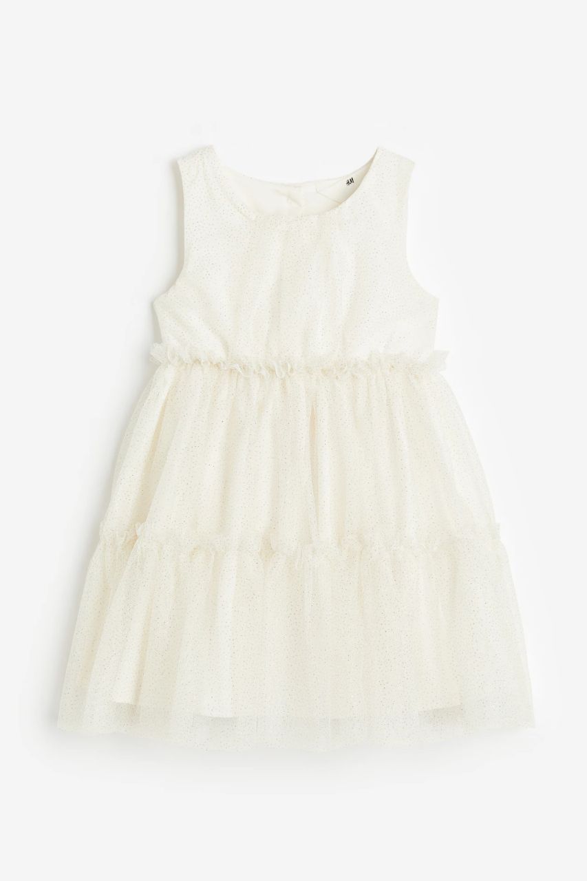 سارافون دخترانه 27746 سایز 1.5 تا 12 سال  مارک H&M