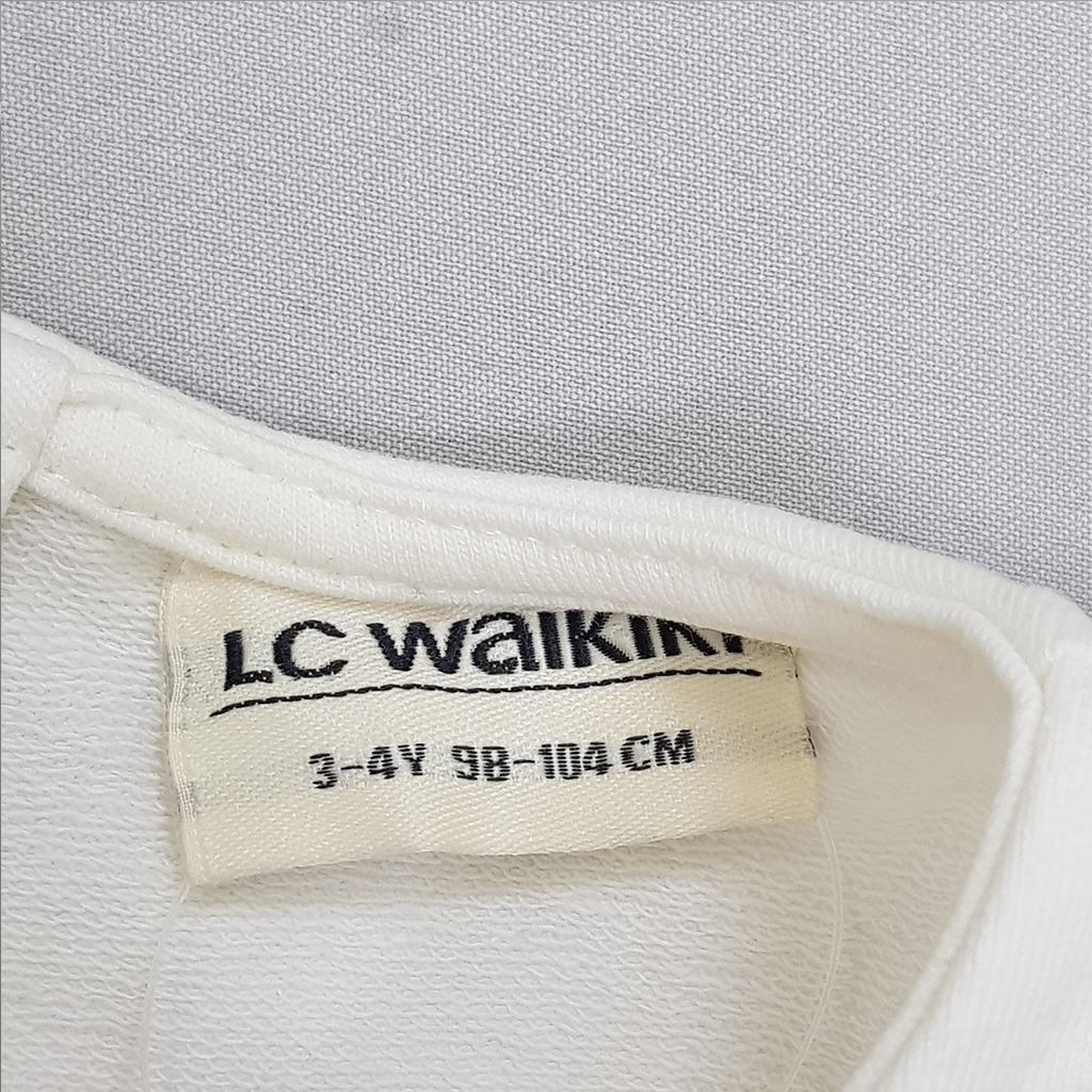 سارافون دخترانه 27853 سایز 3 تا 12 سال مارک LC WALKIKI
