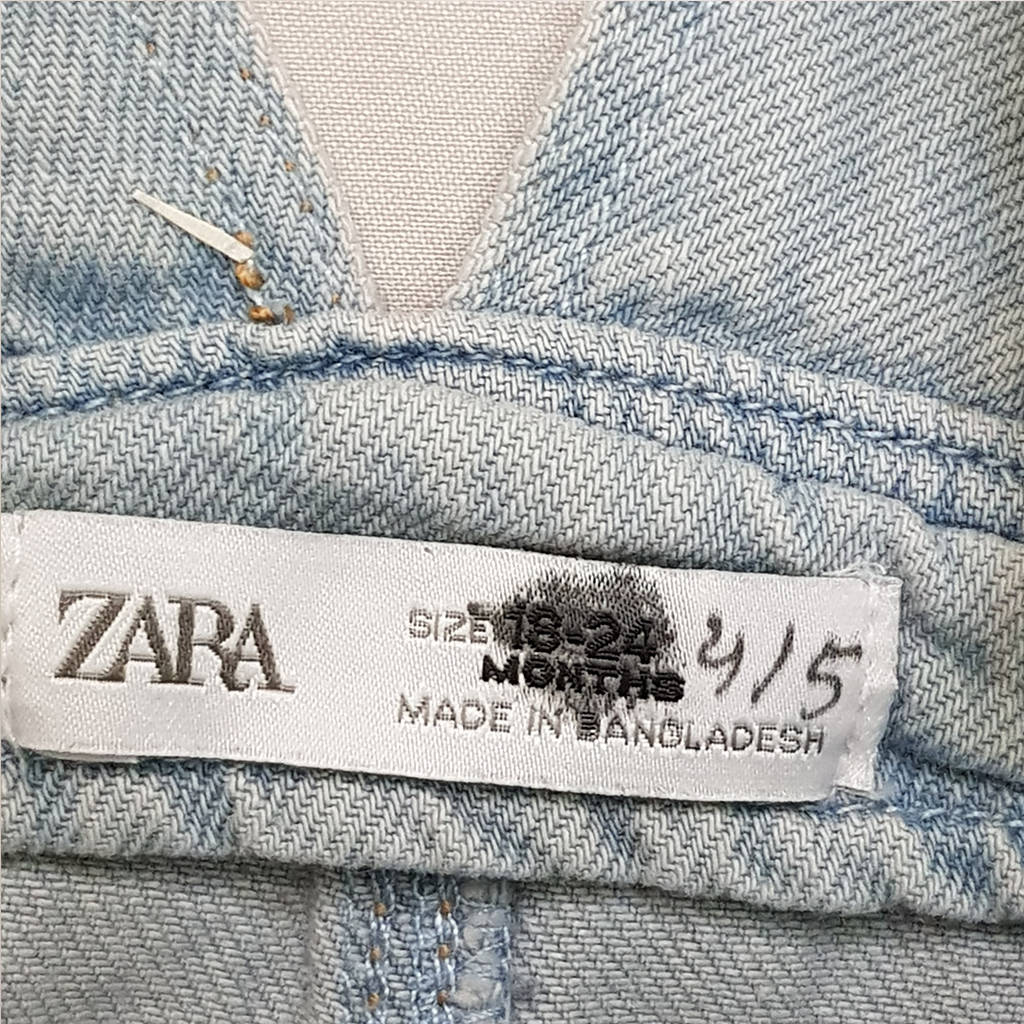 رامپر جینز پسرانه 27804 سایز 12 ماه تا 5 سال مارک ZARA