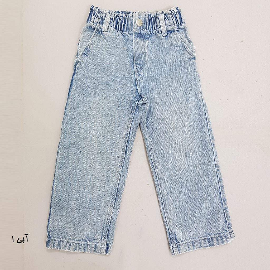 شلوار جینز دخترانه 27710 سایز 1.5 تا 12 سال کد 1 مارک H&M