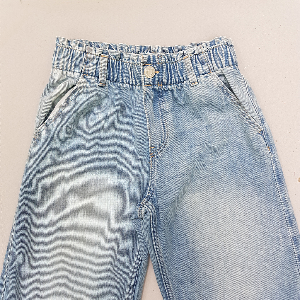 شلوار جینز دخترانه 27710 سایز 1.5 تا 12 سال کد 1 مارک H&M
