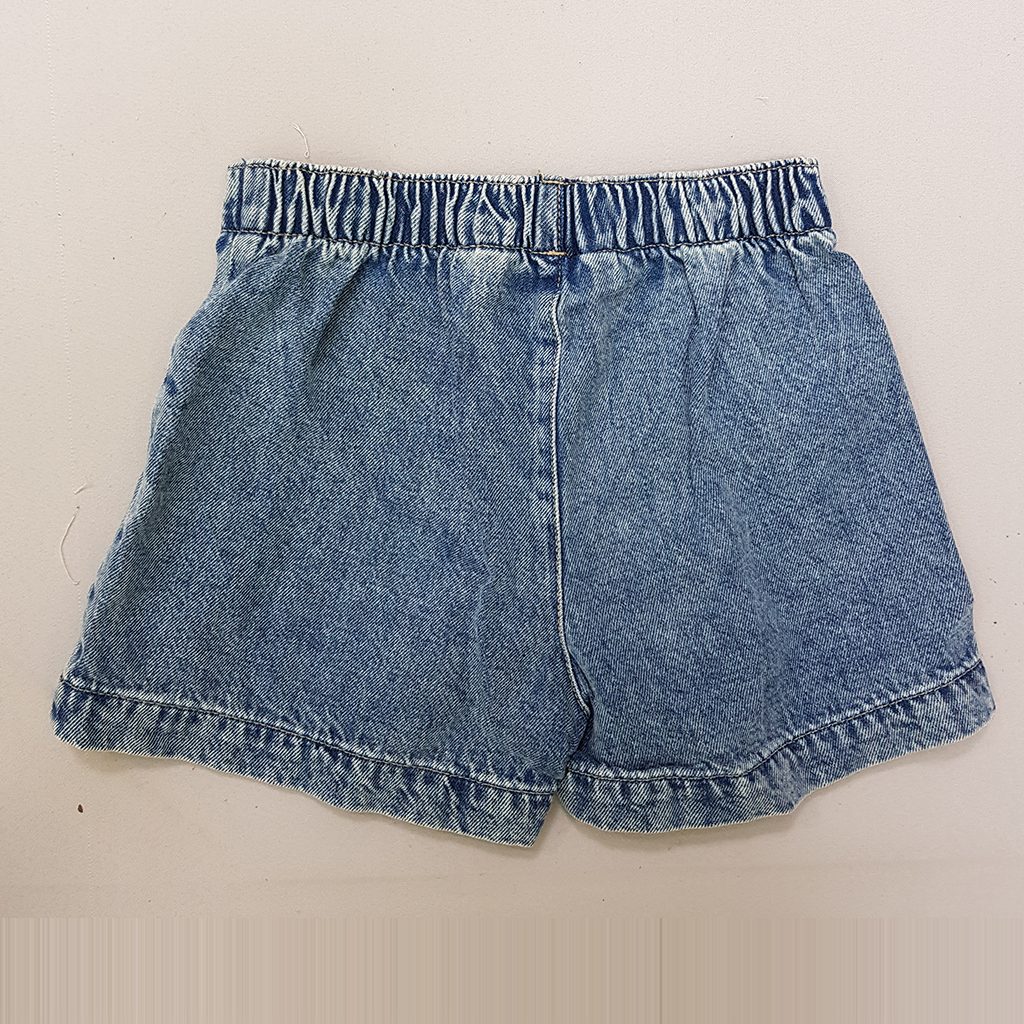 شلوارک جینز دخترانه 27917 سایز 3 تا 12 سال مارک H&M