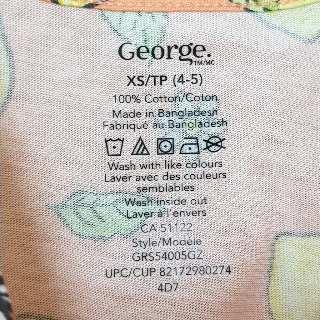 سارافون دخترانه 27943 سایز 4 تا 16 سال کد 1 مارک GEORGE