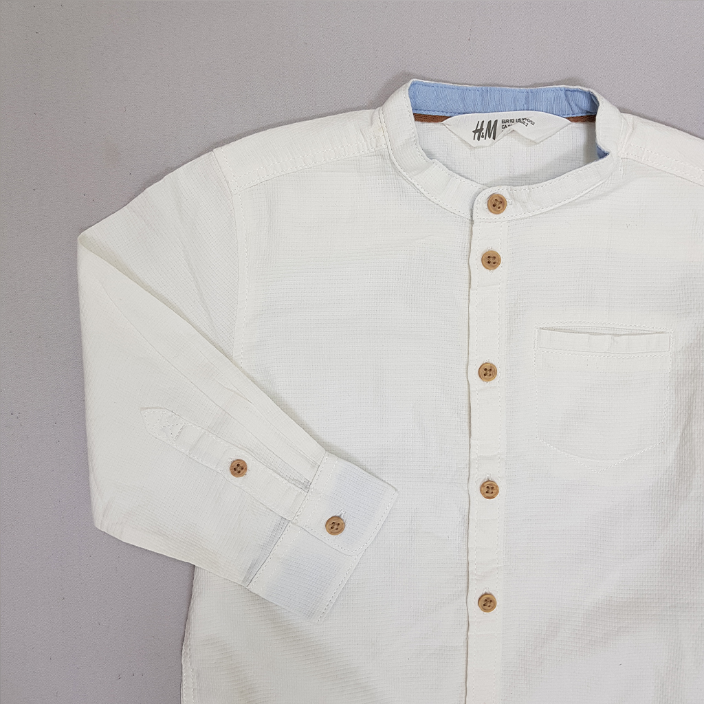 پیراهن پسرانه 27810 سایز 1.5 تا 8 سال مارک H&M