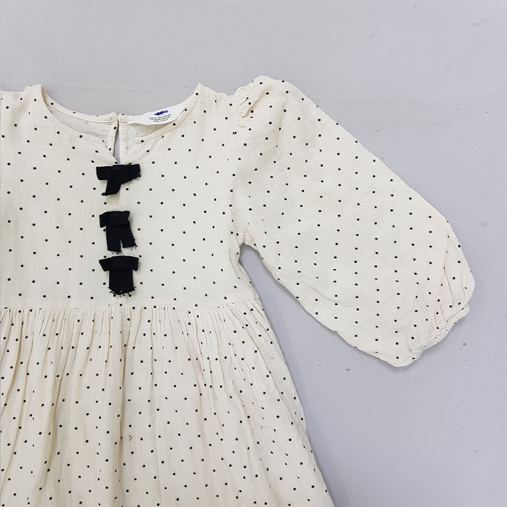 سارافون دخترانه 27745 سایز 1.5 تا 12 سال مارک H&M   *