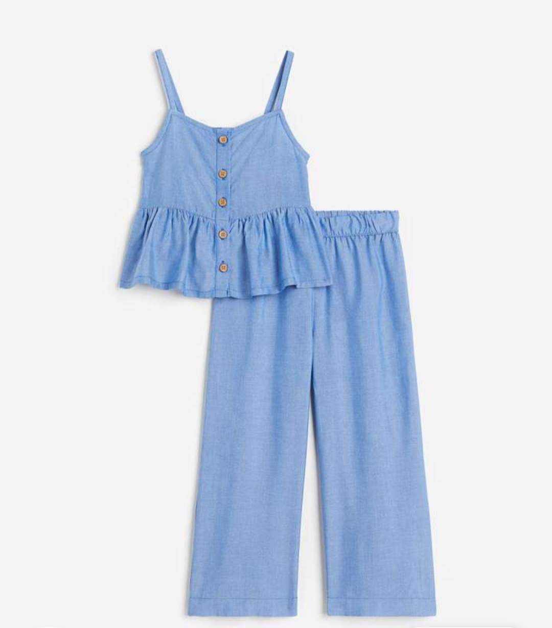 ست دخترانه 27748 سایز 2 تا 8 سال مارک H&M