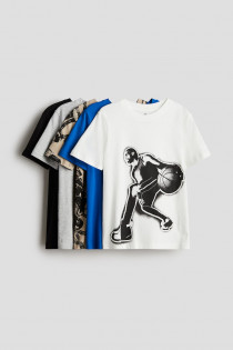 تی شرت پسرانه 27996 سایز 9 تا 15 سال مارک H&M