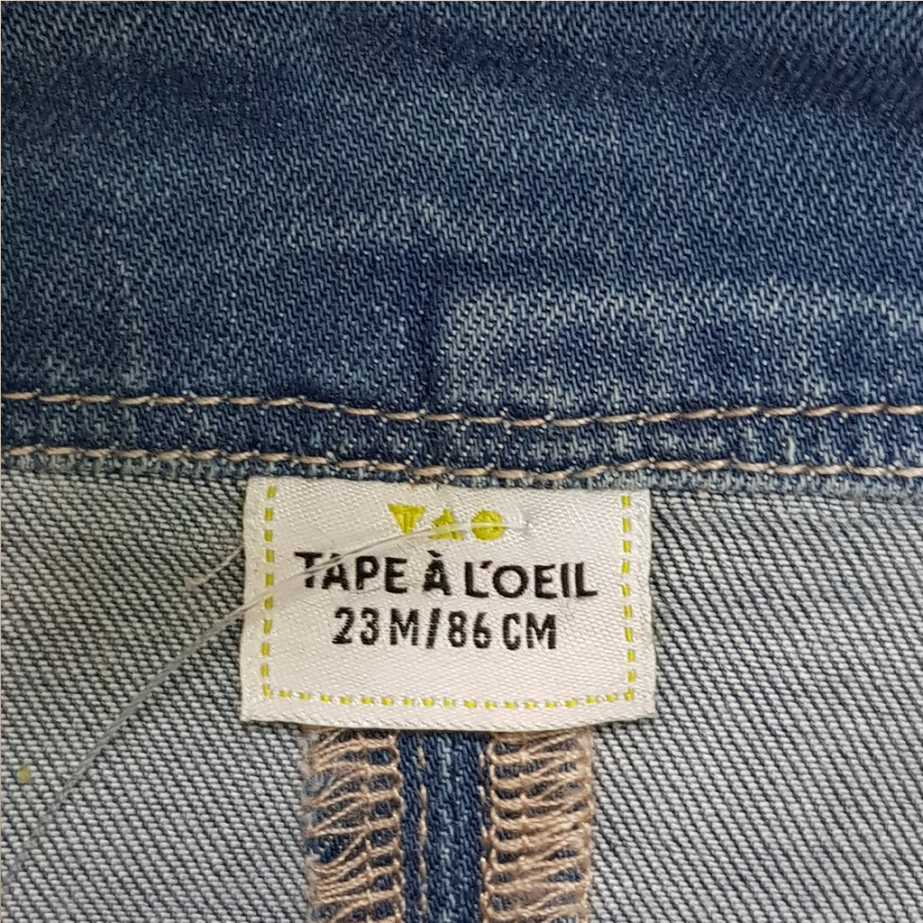 پیشبندار سارافونی دخترانه 28197 سایز 1 تا 36 ماه مارک Tapea Loeil