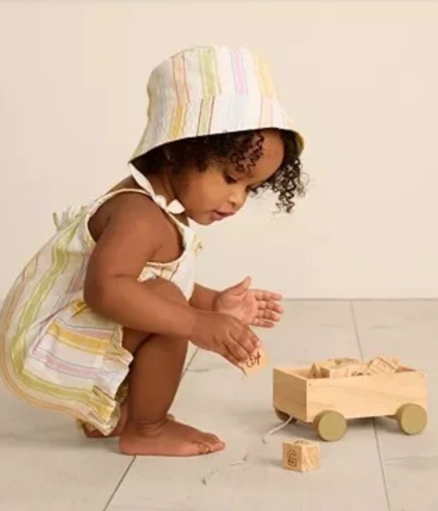 رامپر دخترانه 28166 سایز 3 ماه تا 5 سال مارک Little Co