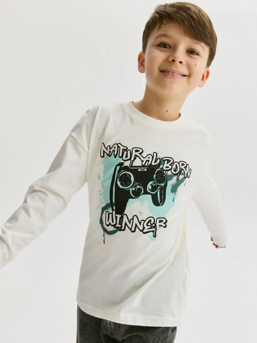 بلوز پسرانه 27973 سایز 4 تا 12 سال کد 12 مارک OKAIDI