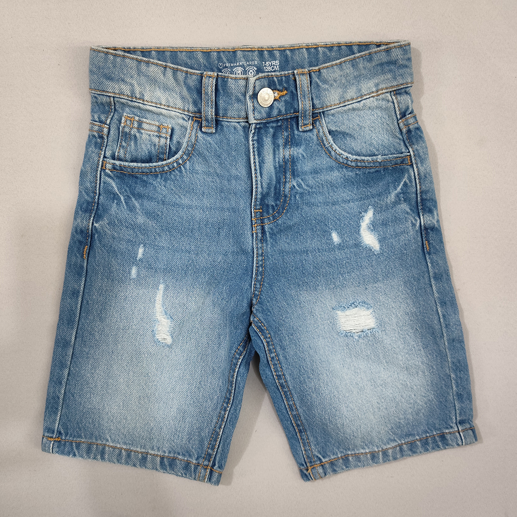 شلوارک جینز پسرانه 28210 سایز 1.5 تا 12 سال مارک PRIMARK