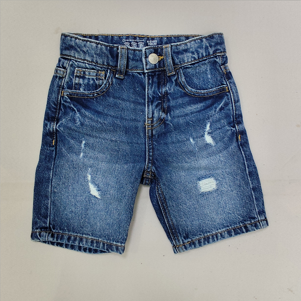 شلوارک جینز پسرانه 28210 سایز 1.5 تا 12 سال مارک PRIMARK