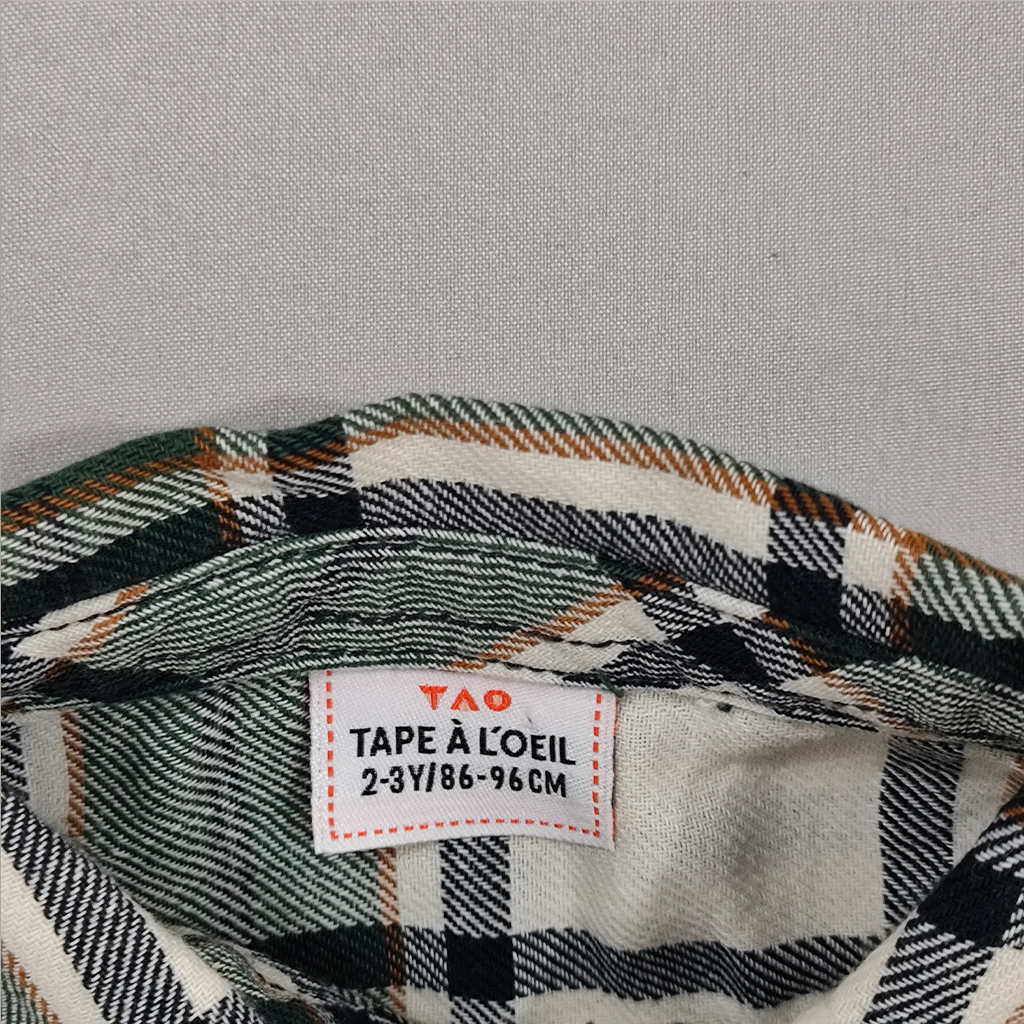 پیراهن پسرانه 28226 سایز 2 تا 14 سال مارک TAPEA LOEIL   *