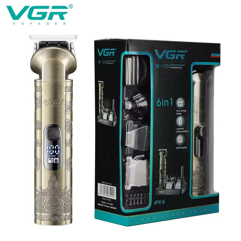 ماشین اصلاح موی سر و صورت وی جی ار مدل v 109 کد 802207