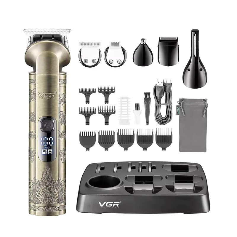 ماشین اصلاح موی سر و صورت وی جی ار مدل v 109 کد 802207